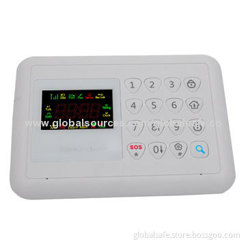 GSM alarm system with digital display adopt quad-band GPRS/GSM industrial module